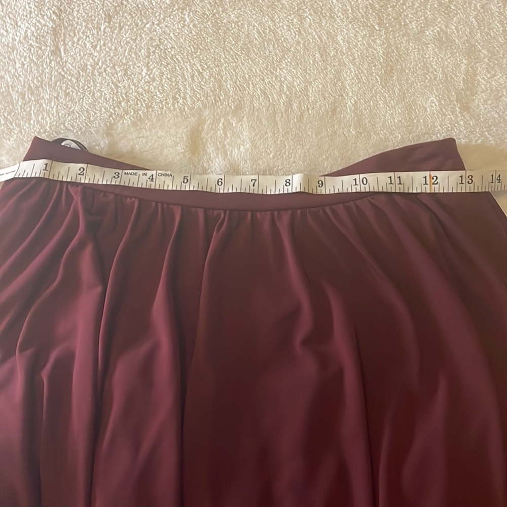 Speechless Burgundy Skirt size 5 - Picture 7 of 10